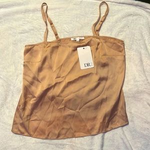 DR2 camisole, Size Small and Almond color